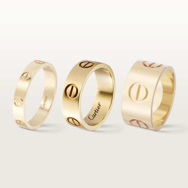 CTRV012 18K Cartier LOVE ring, classic model - ccjewelryacc