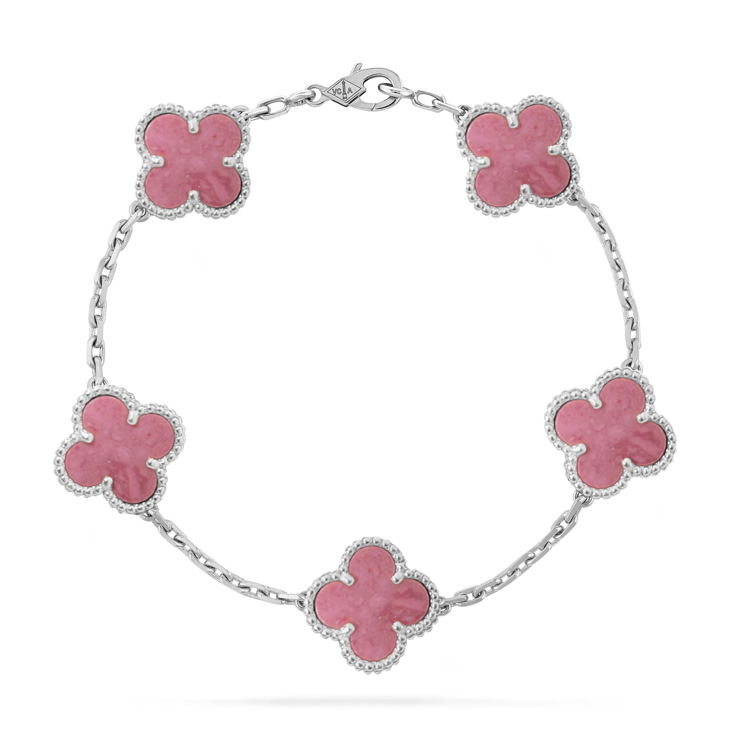 VCS030 Four leaf cover Bracelet 5 motifs Gold/Rose gold/White gold - ccjewelryacc