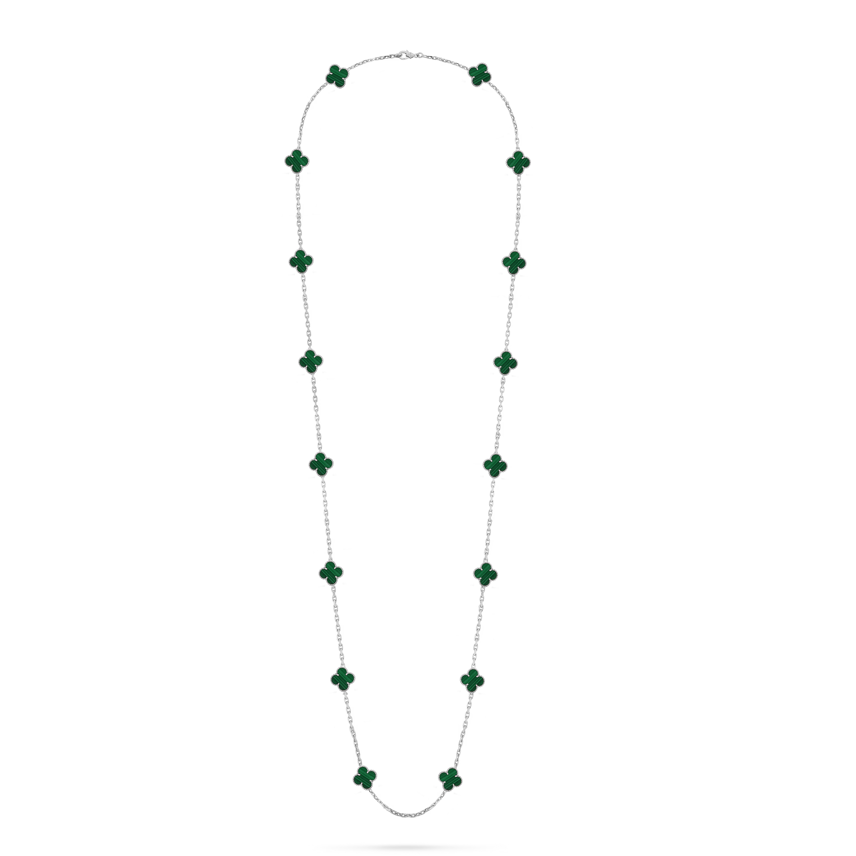 VCN003 Mini Van cleef & arpels sweet alhambra Long necklace 16 motifs - ccjewelryacc