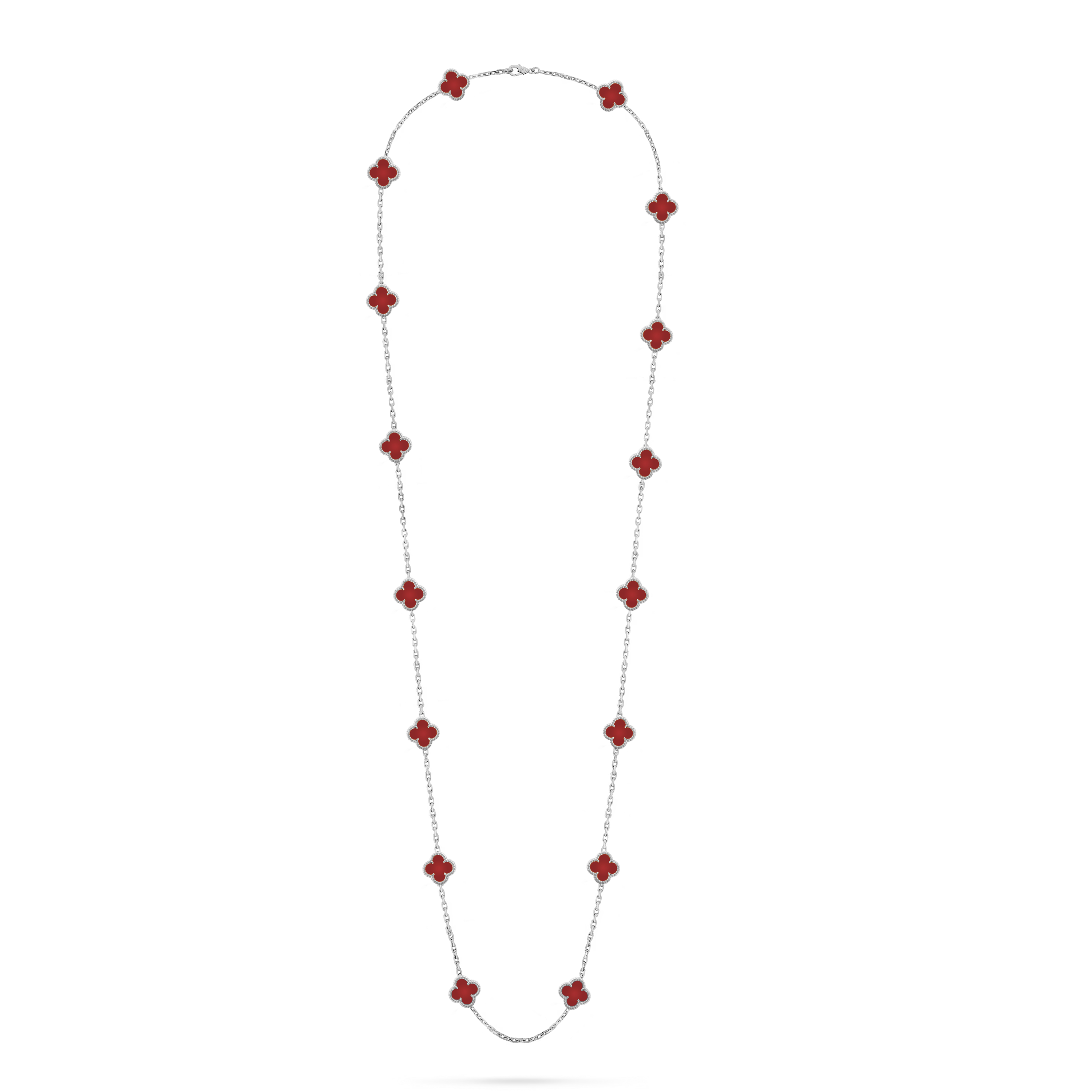 VCN003 Mini Van cleef & arpels sweet alhambra Long necklace 16 motifs - ccjewelryacc