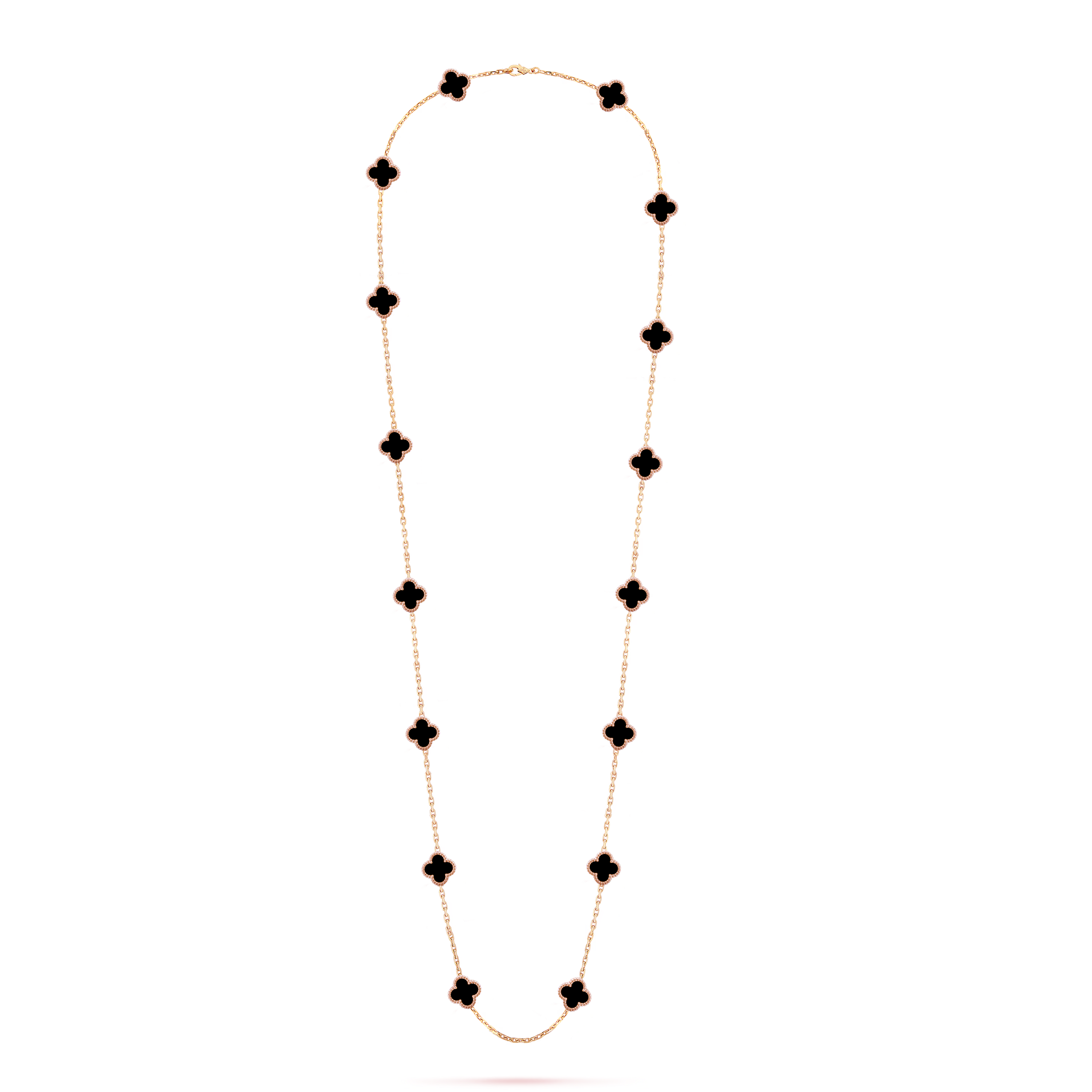 VCN003 Mini Van cleef & arpels sweet alhambra Long necklace 16 motifs - ccjewelryacc