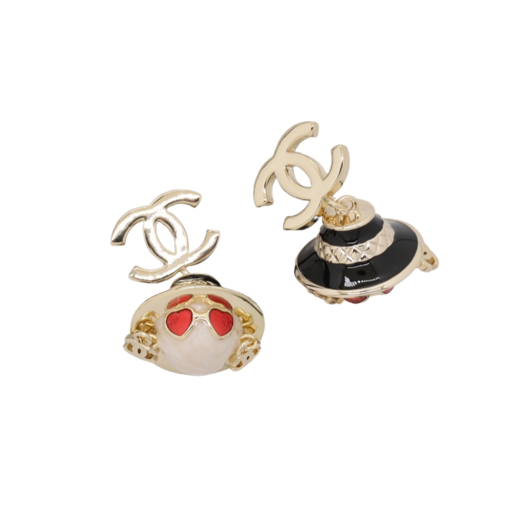 CCE362 Chanel cartoon doll dangle earrings for women - ccjewelryacc