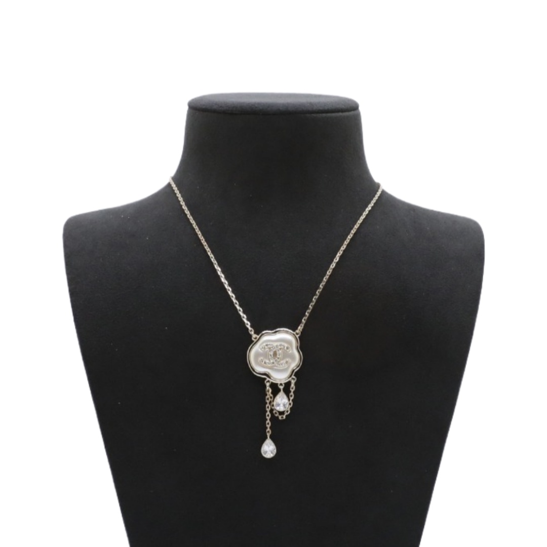 CCN131 Chanel acrylic dropping pendant necklace for women - ccjewelryacc