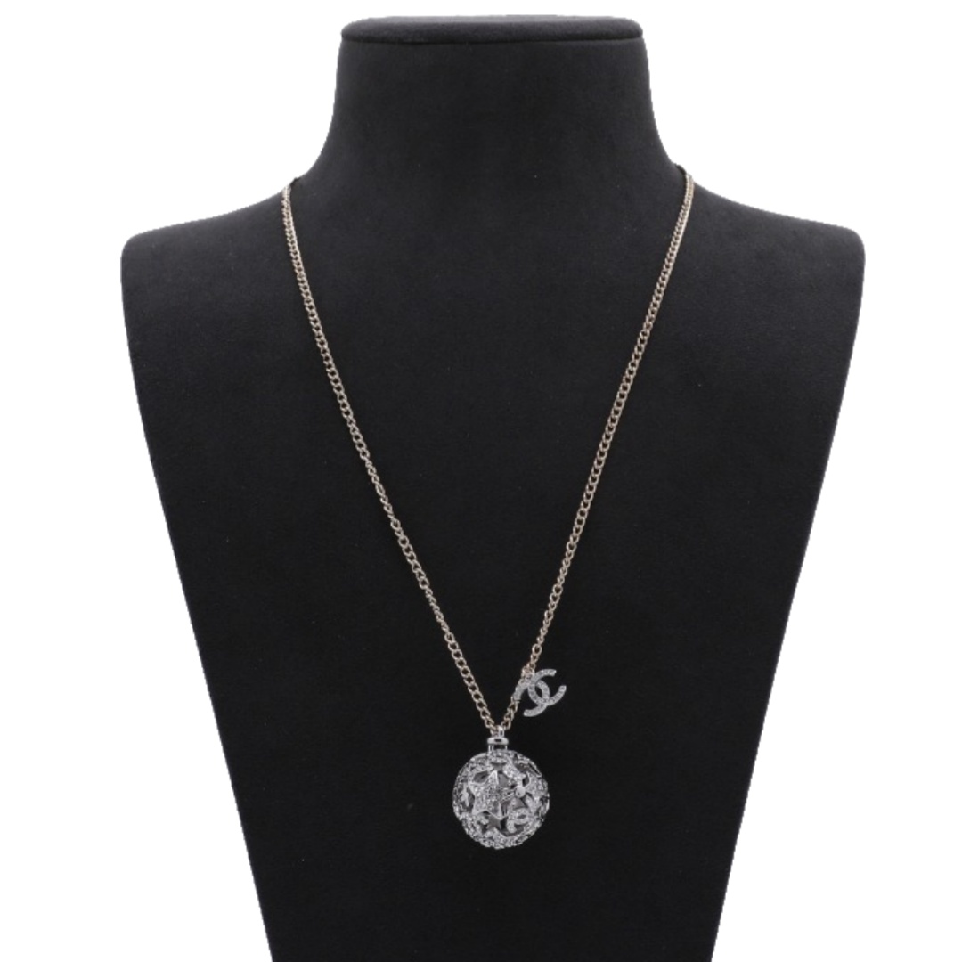 CCN188 Chanel hollow-out ball charm necklace for women - ccjewelryacc