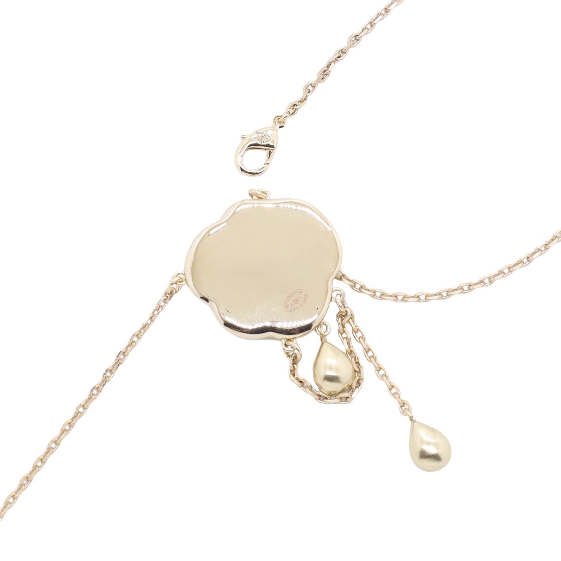CCN131 Chanel acrylic dropping pendant necklace for women - ccjewelryacc