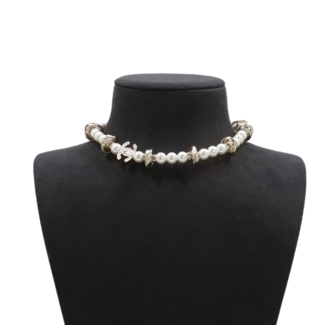 CCN487 Chanel pearl choker necklace - ccjewelryacc