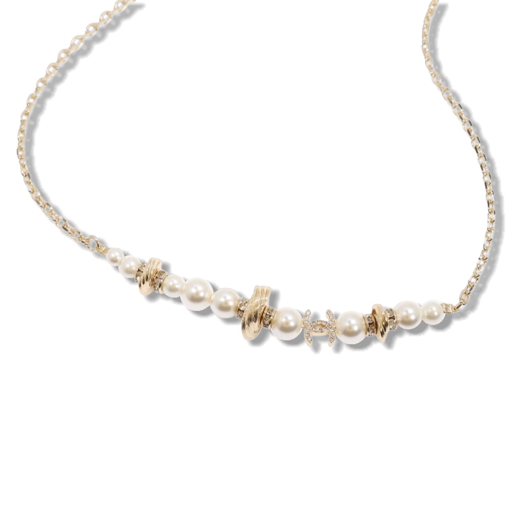 CCN064 Chanel charms choker necklace - ccjewelryacc