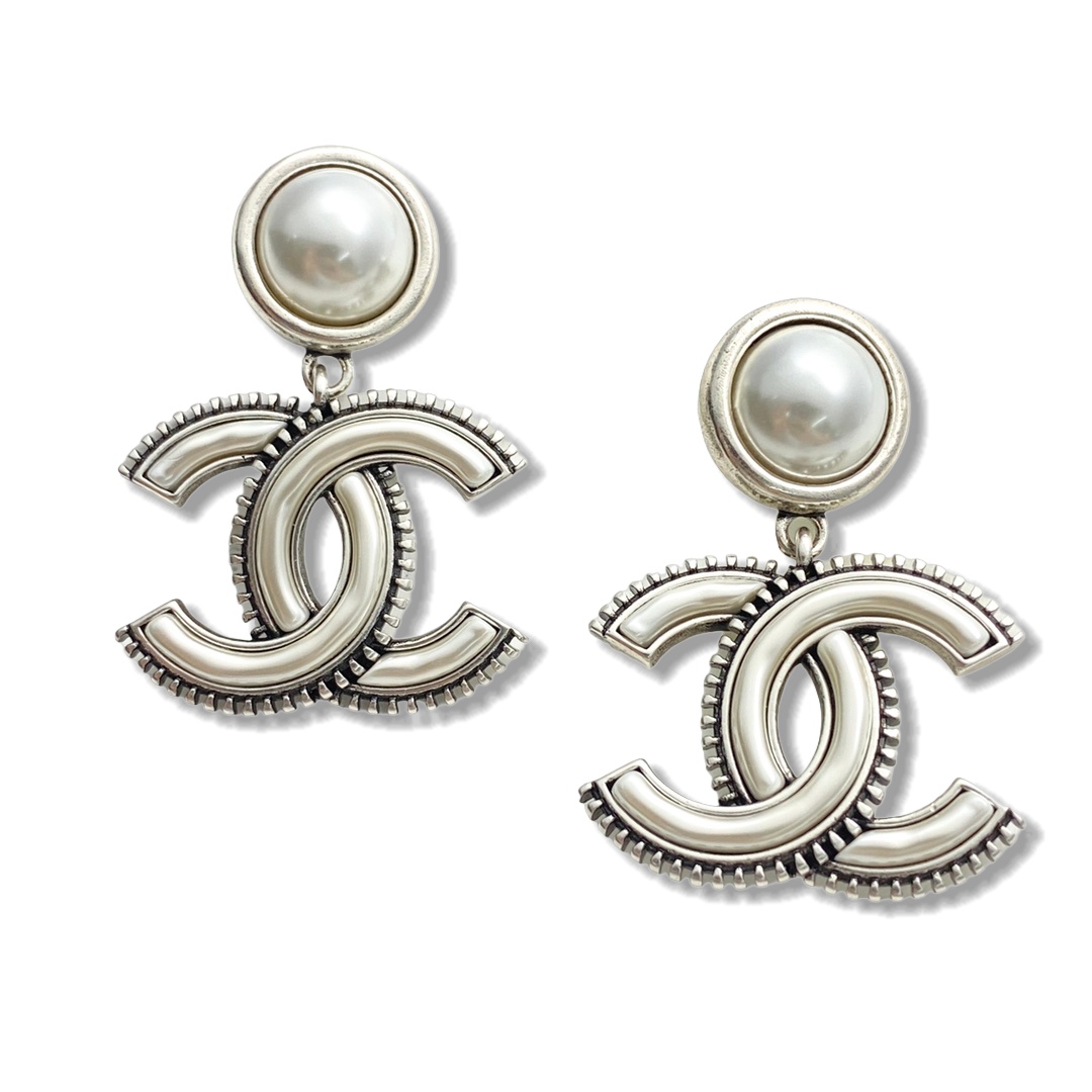 CCE666 Vintage chanel cc logo dangle Earring For Women - ccjewelryacc