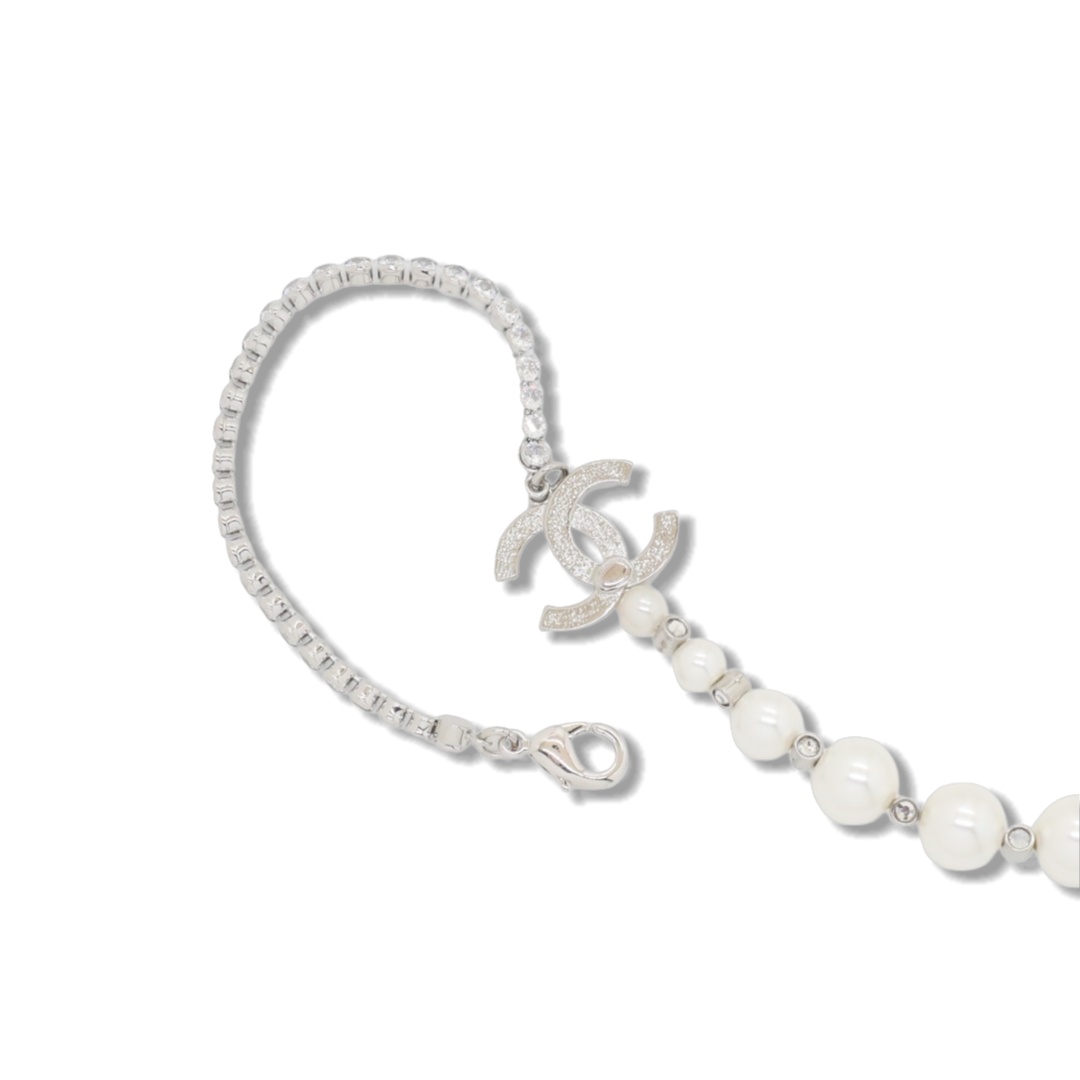 CCN229 Chanel pearl choker necklace - ccjewelryacc