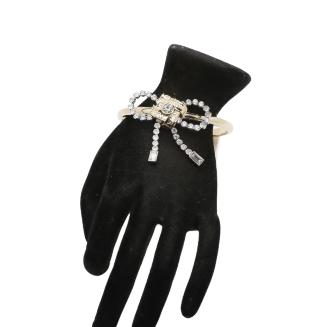 CCS137 Chanel rhinestone bow tassels bangle - ccjewelryacc