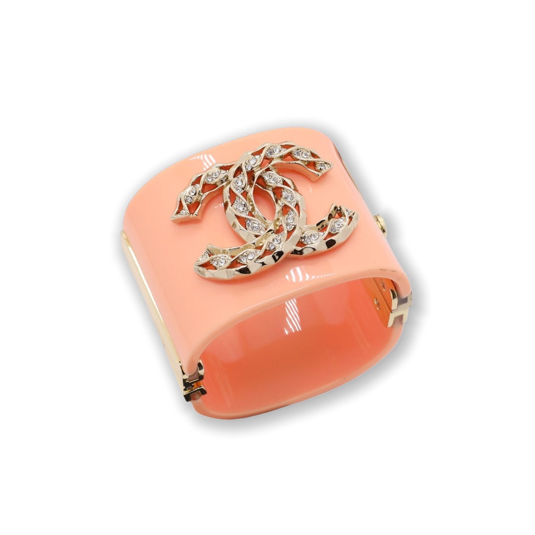 CCS011 CC Acrylic cuff bracelet - ccjewelryacc