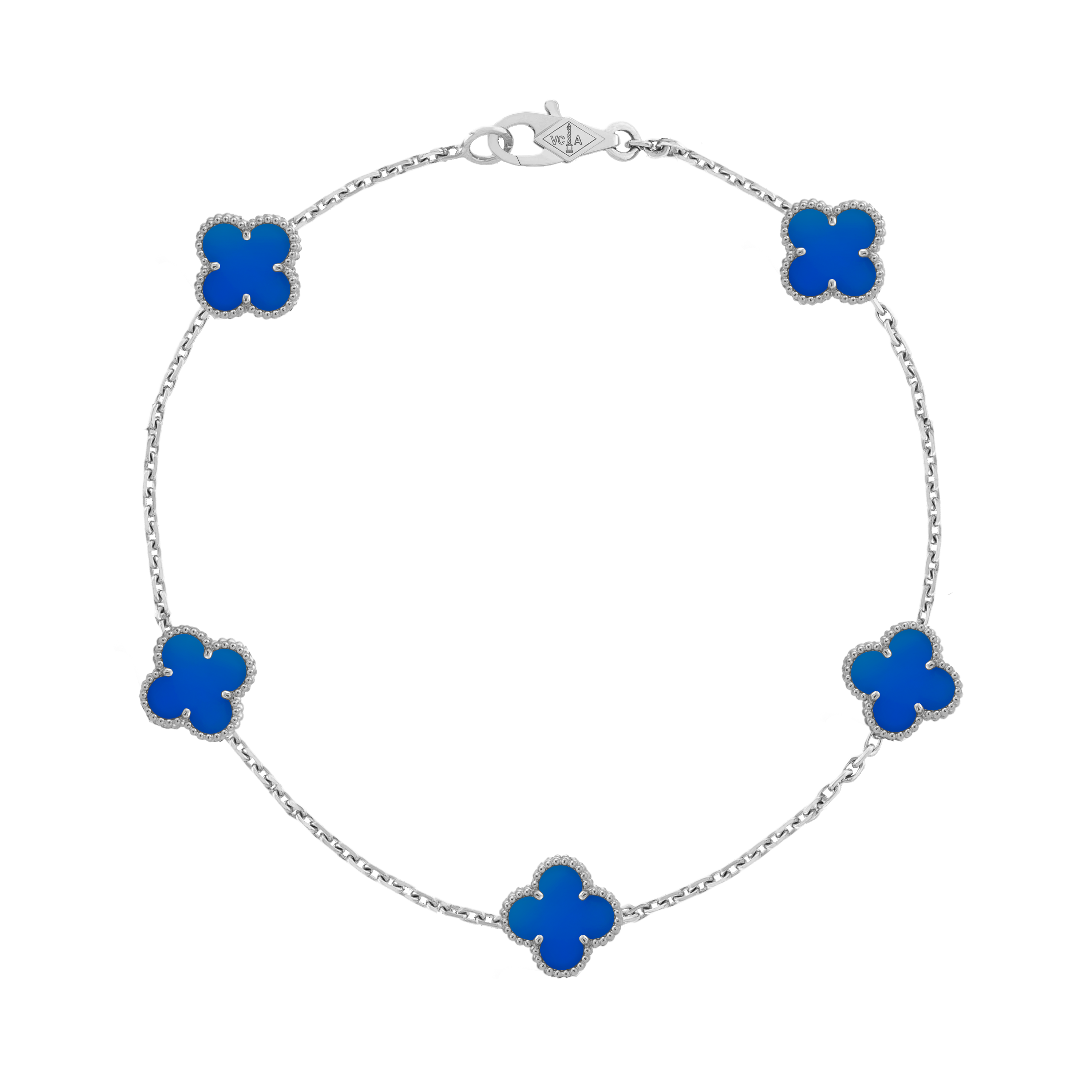 VCS036 Mini Van cleef sweet alhambra bracelet 5 motifs - ccjewelryacc