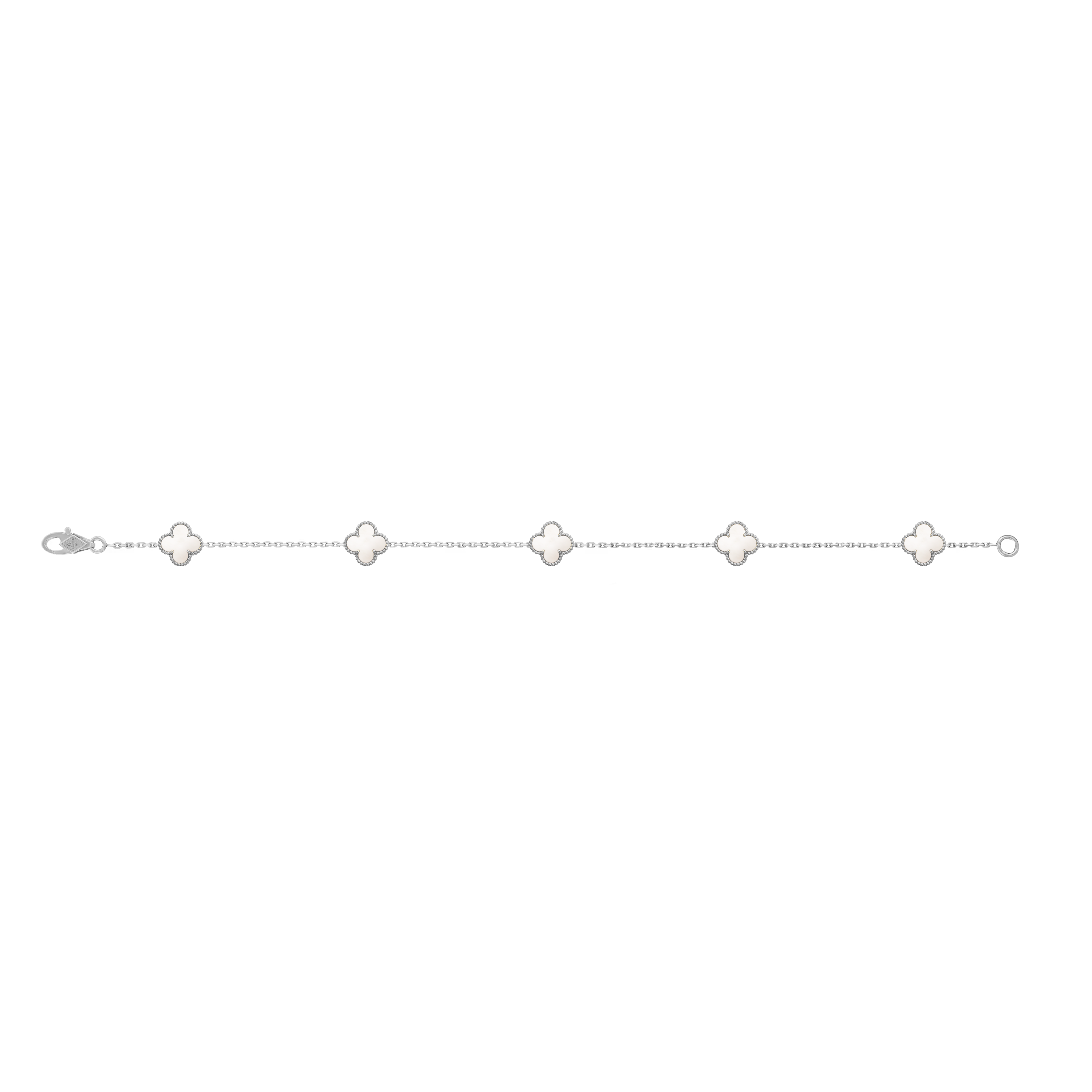 VCS036 Mini Van cleef sweet alhambra bracelet 5 motifs - ccjewelryacc