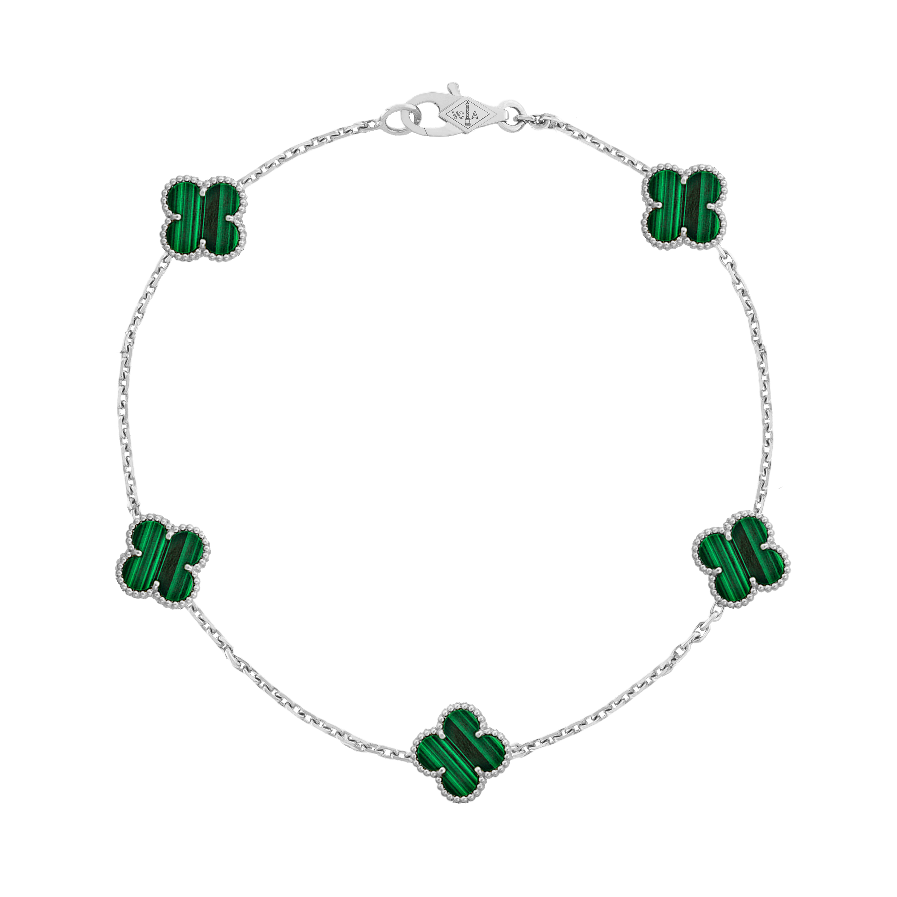 VCS036 Mini Van cleef sweet alhambra bracelet 5 motifs - ccjewelryacc