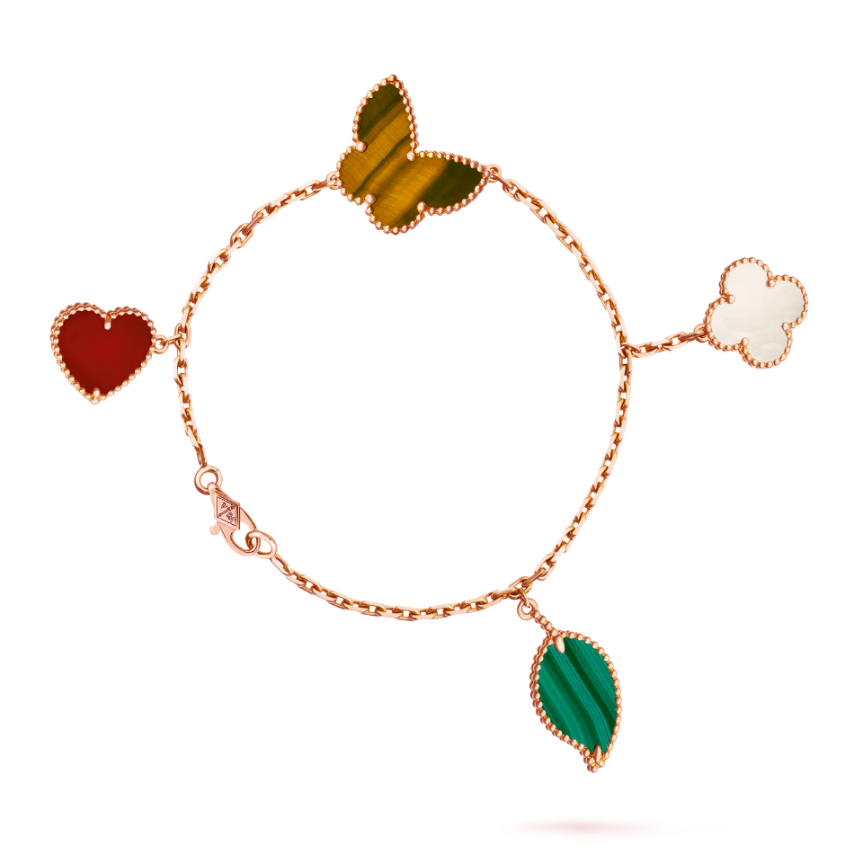 VCS032 VCA Lucky Alhambra Bracelet 4 motif - ccjewelryacc