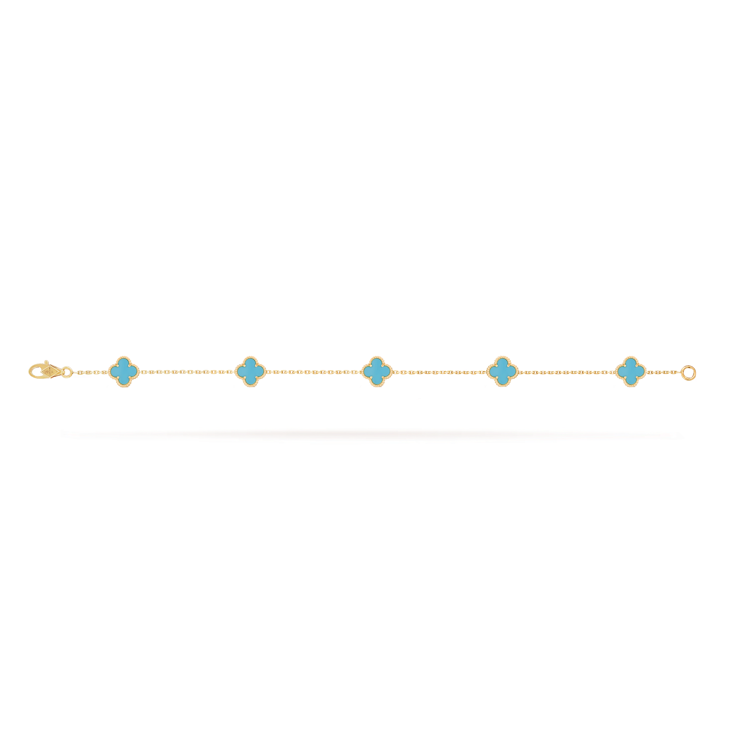 VCS036 Mini Van cleef sweet alhambra bracelet 5 motifs - ccjewelryacc
