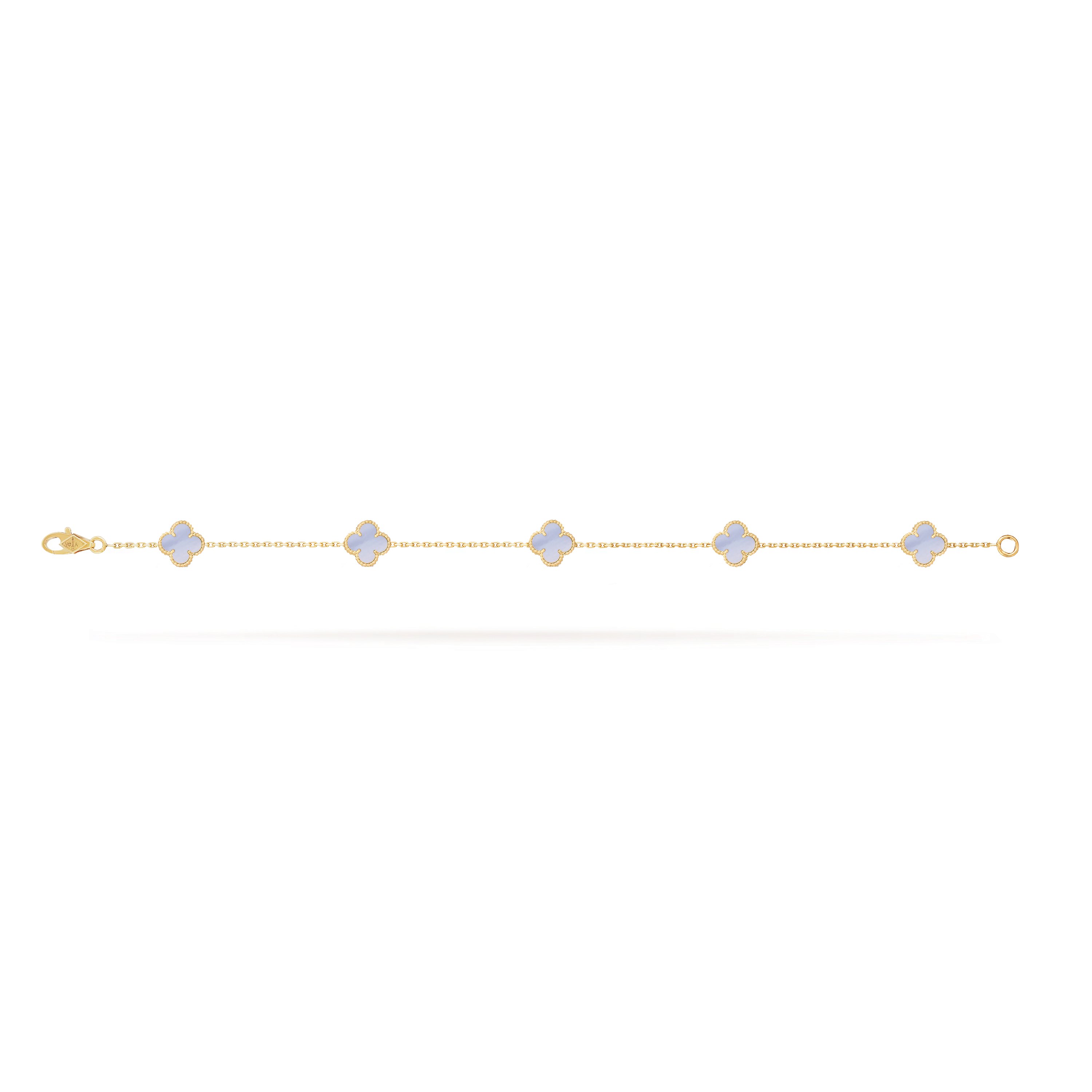VCS036 Mini Van cleef sweet alhambra bracelet 5 motifs - ccjewelryacc