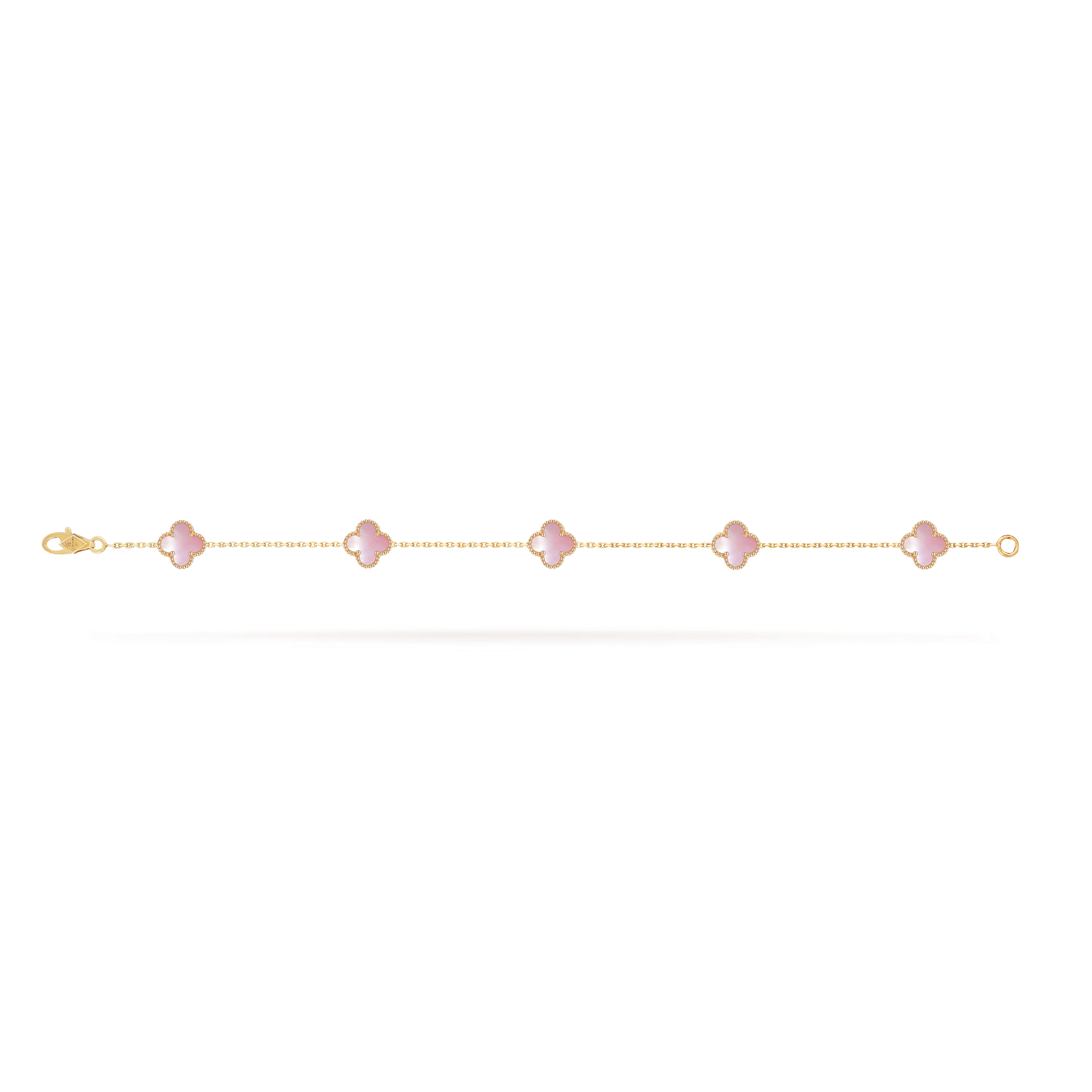 VCS036 Mini Van cleef sweet alhambra bracelet 5 motifs - ccjewelryacc