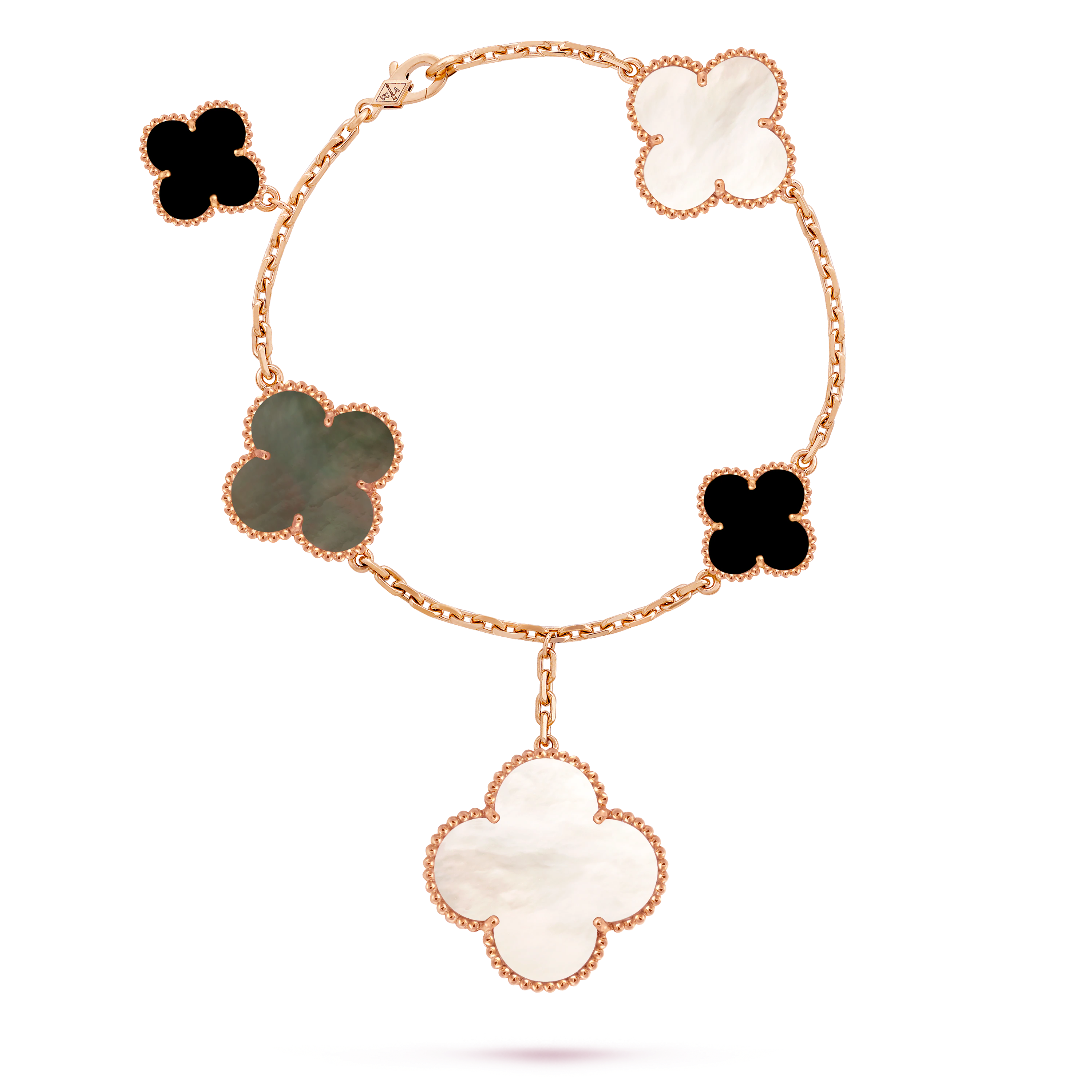 VCS015 Van cleef magic alhambra bracelet 5 motifs - ccjewelryacc