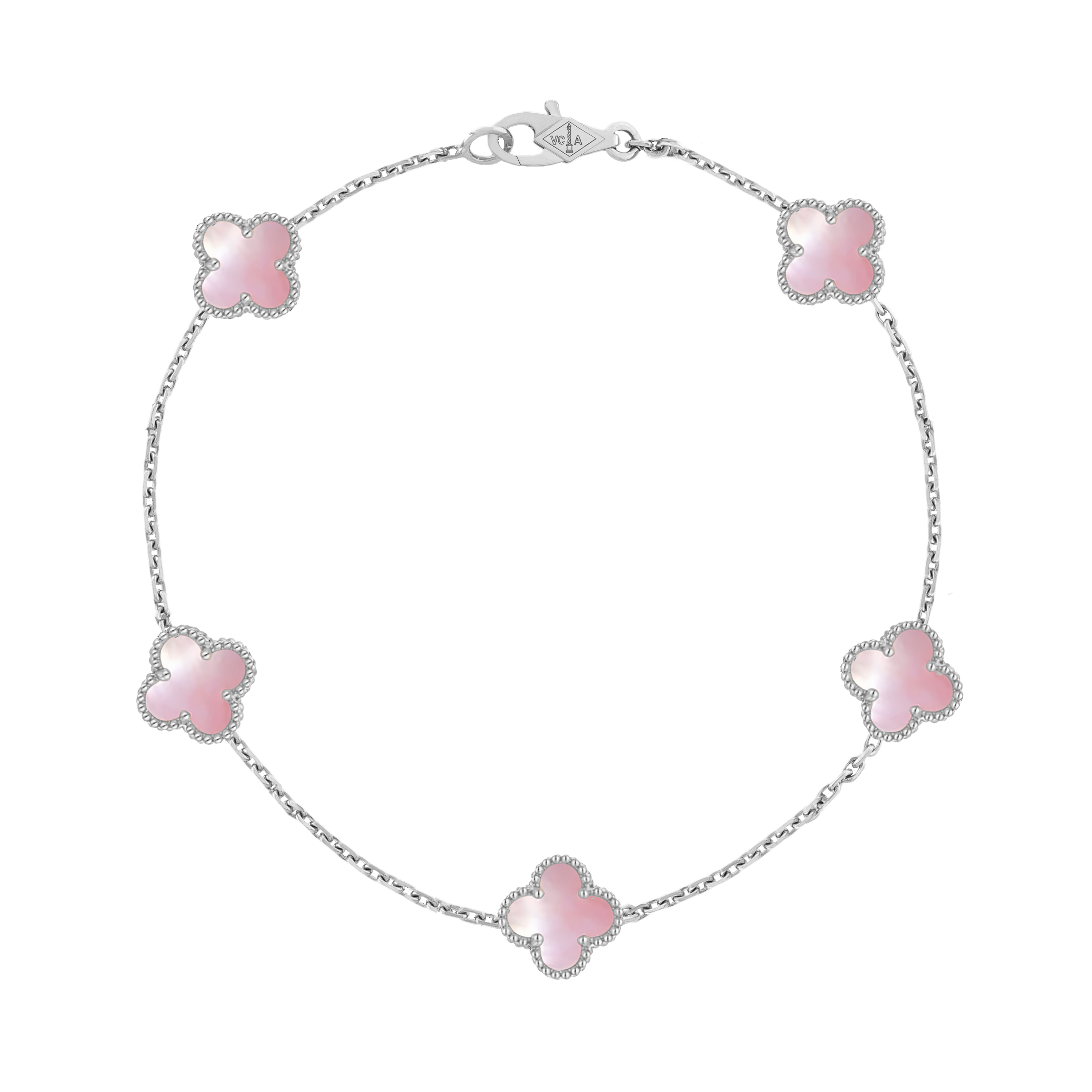 VCS036 Mini Van cleef sweet alhambra bracelet 5 motifs - ccjewelryacc