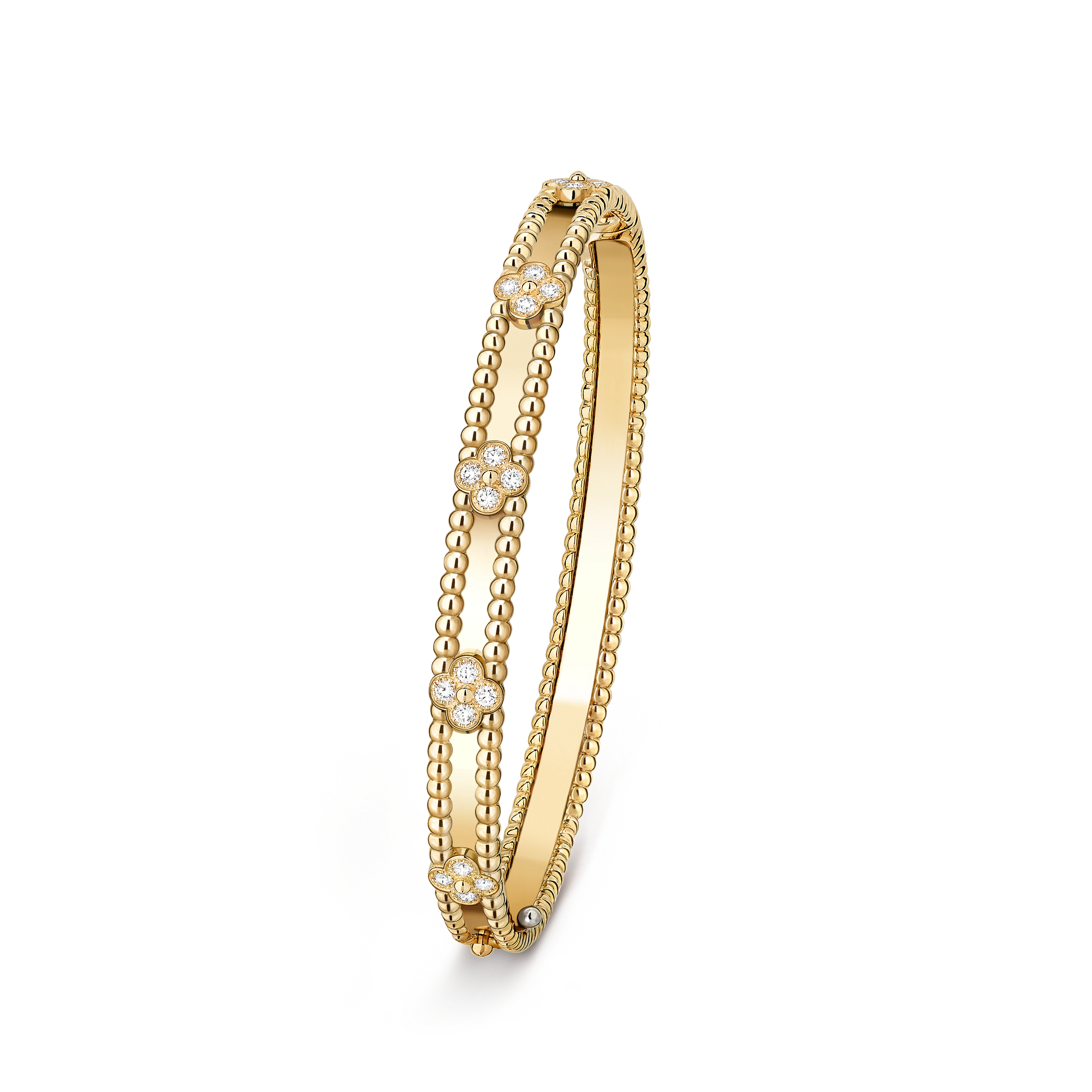 VCS010 Van Perlée sweet clovers Bracelet ,Middle size - ccjewelryacc
