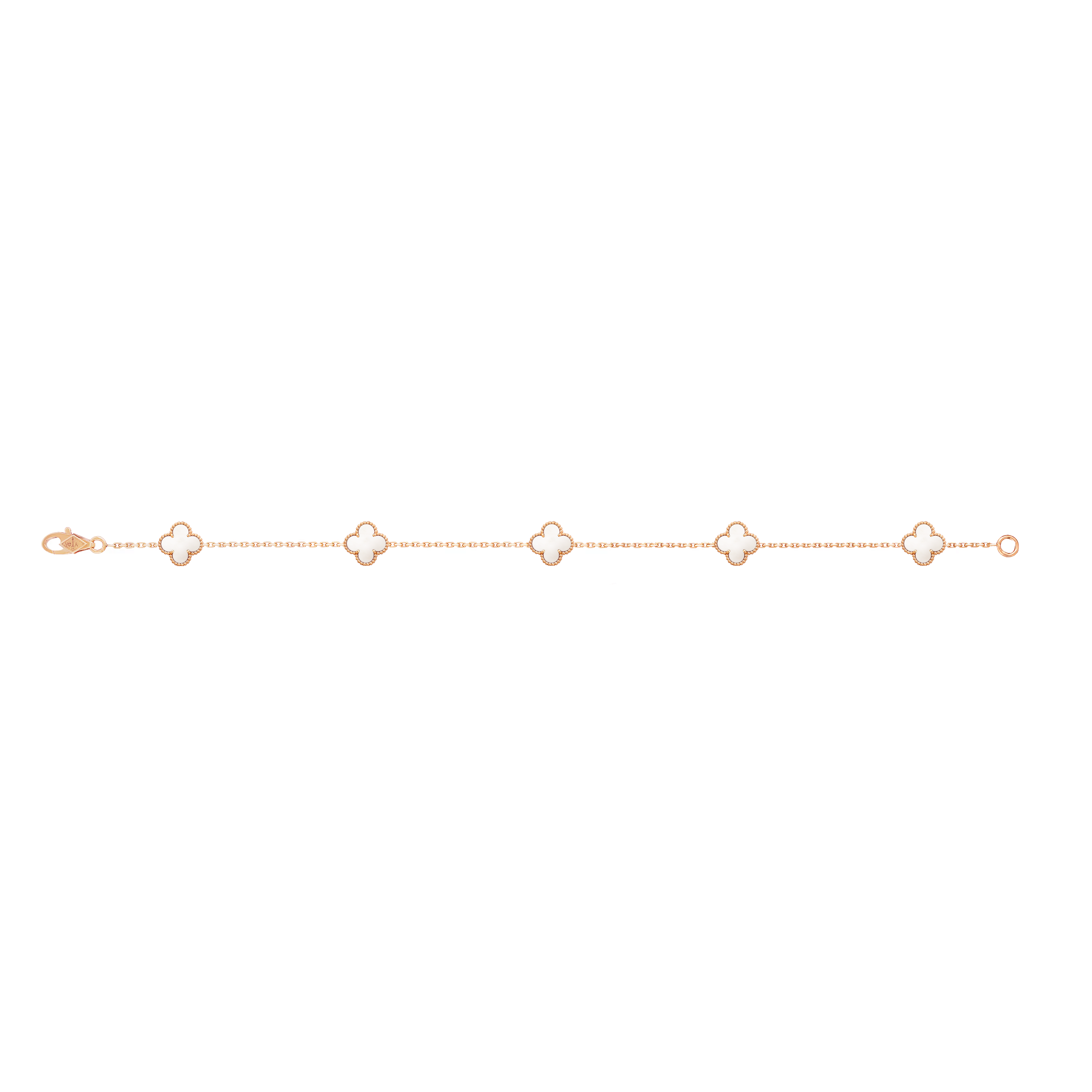 VCS036 Mini Van cleef sweet alhambra bracelet 5 motifs - ccjewelryacc