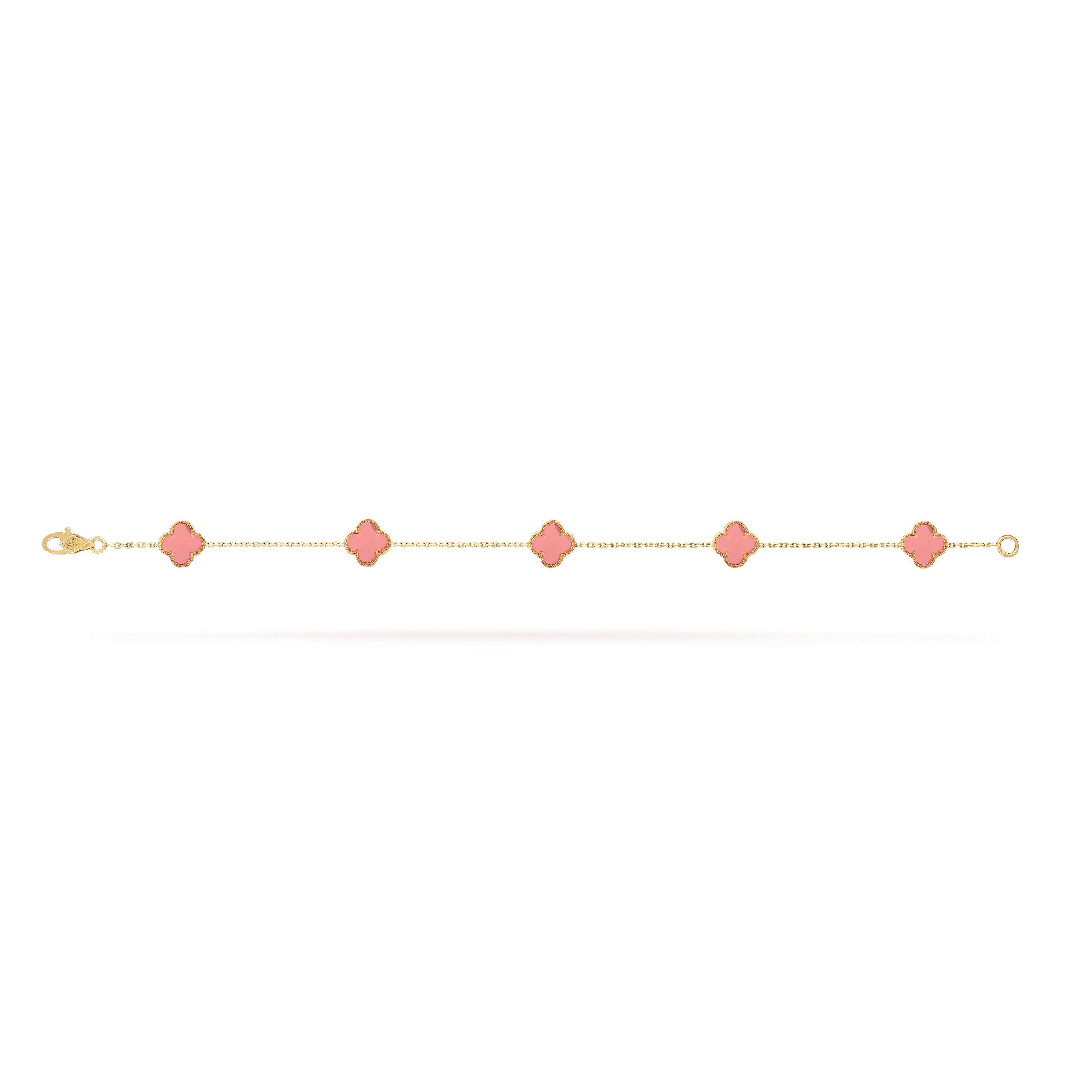 VCS036 Mini Van cleef sweet alhambra bracelet 5 motifs - ccjewelryacc