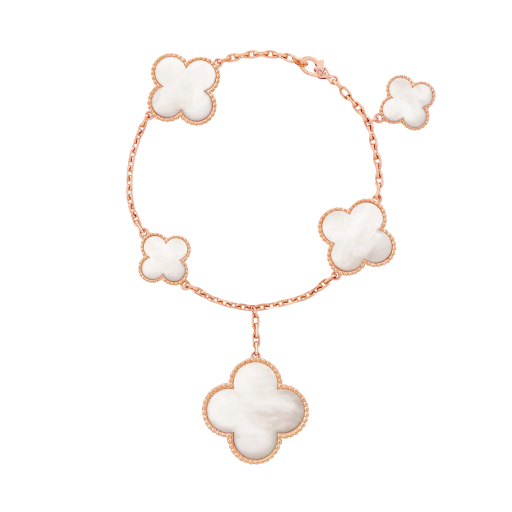 VCS015 Van cleef magic alhambra bracelet 5 motifs - ccjewelryacc