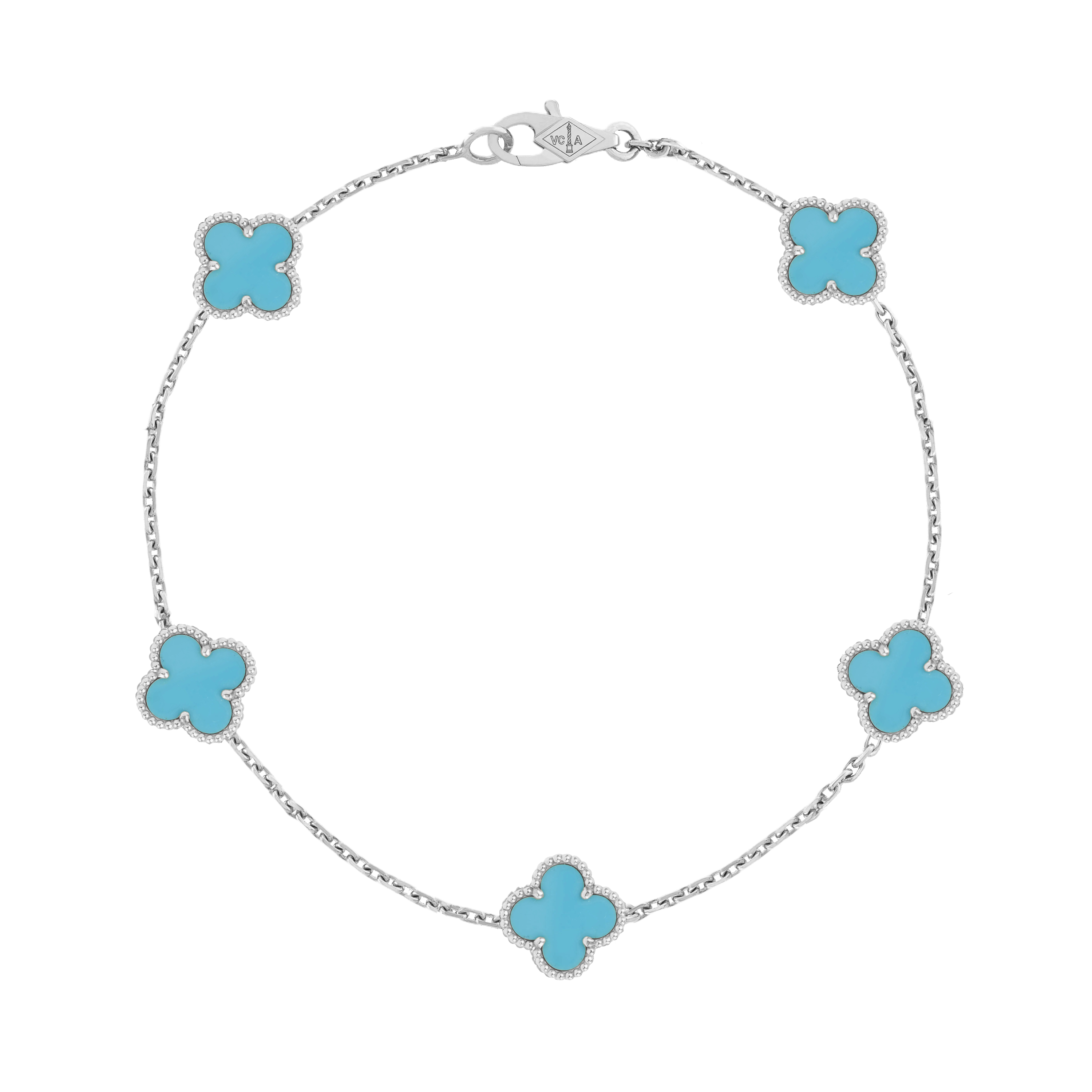 VCS036 Mini Van cleef sweet alhambra bracelet 5 motifs - ccjewelryacc