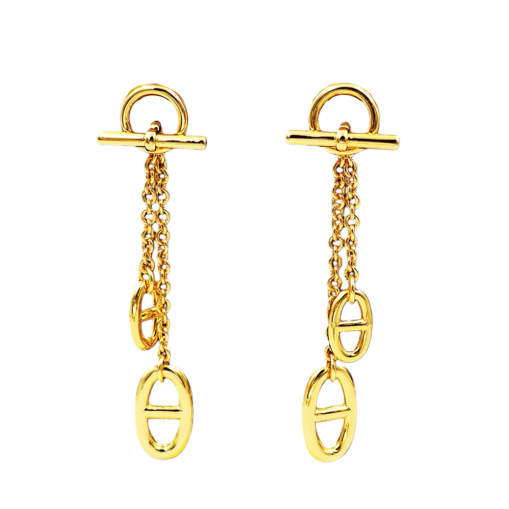 HME011 Designer Pig nose Reponse Drop earrings - ccjewelryacc