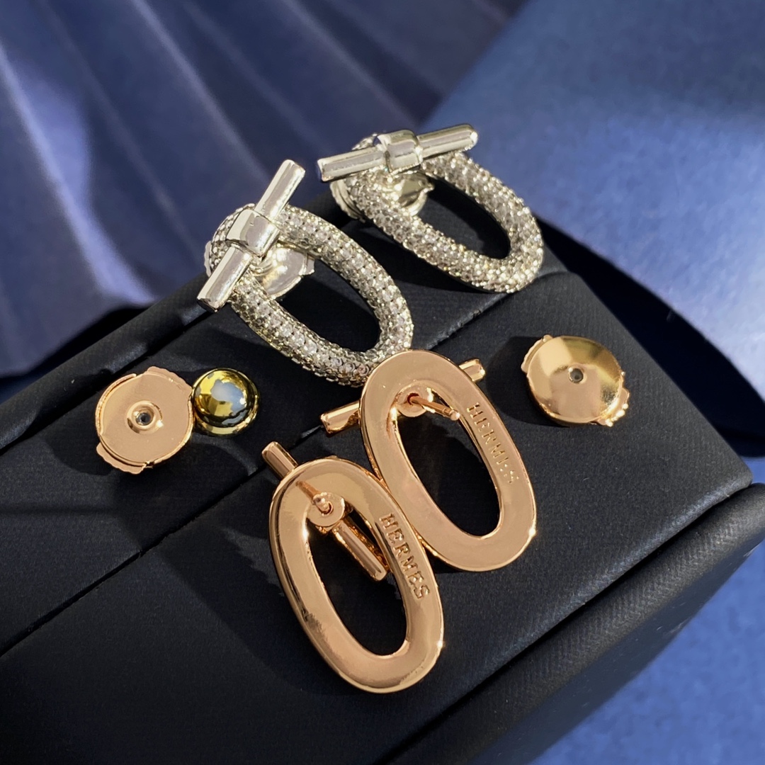 HME005 Hermes Adage pendant earrings - ccjewelryacc