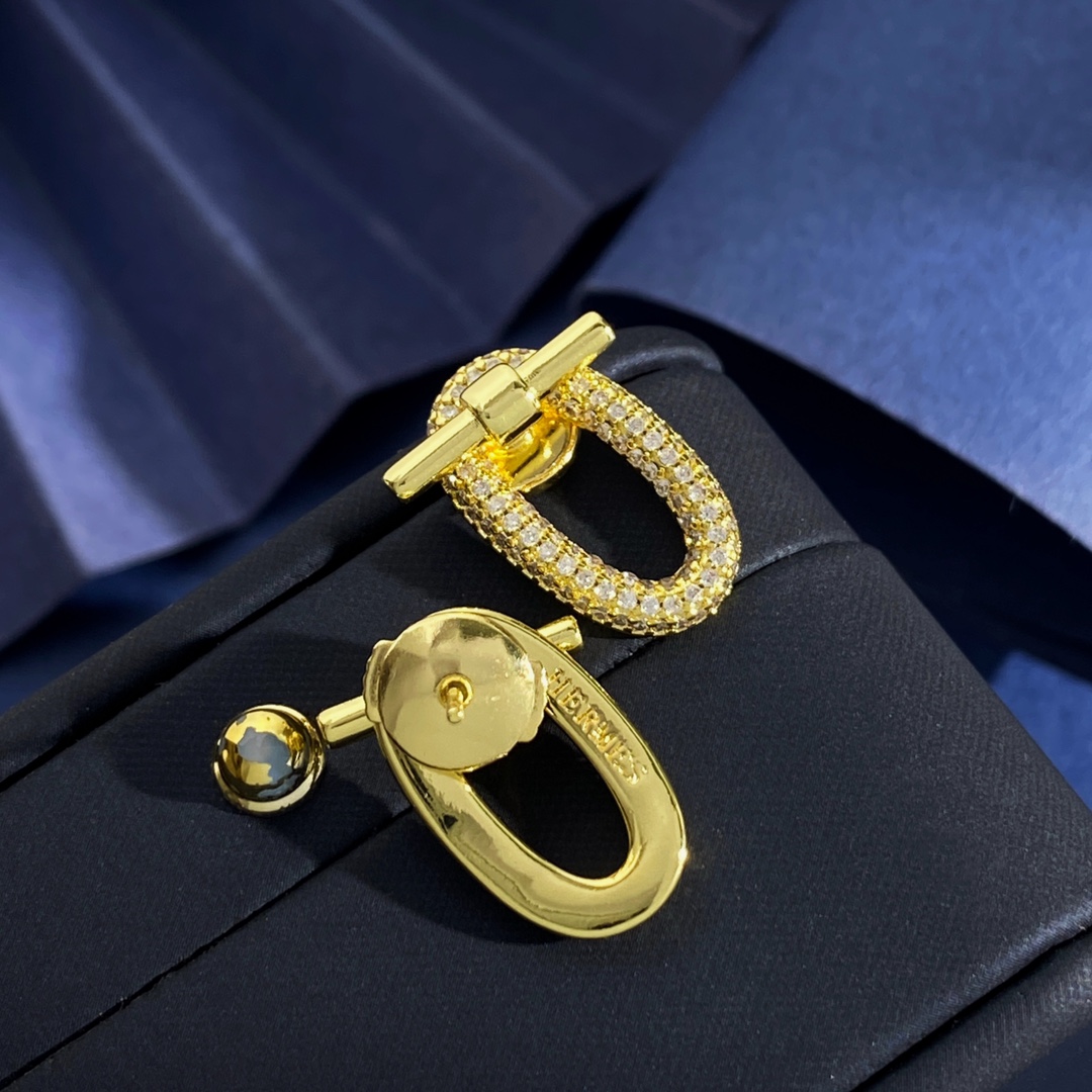 HME005 Hermes Adage pendant earrings - ccjewelryacc