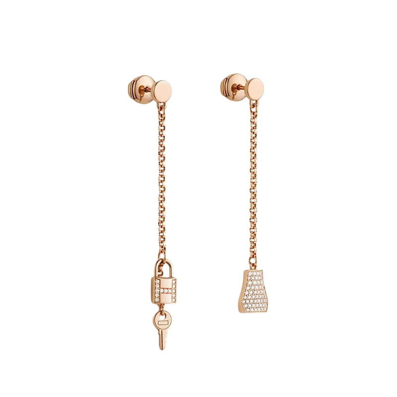HME021 Hermes Kelly Clochette Tassels earrings - ccjewelryacc