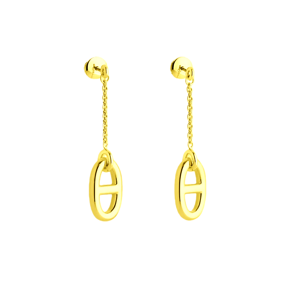 HME026 Hermes Farandole earrings, medium model - ccjewelryacc