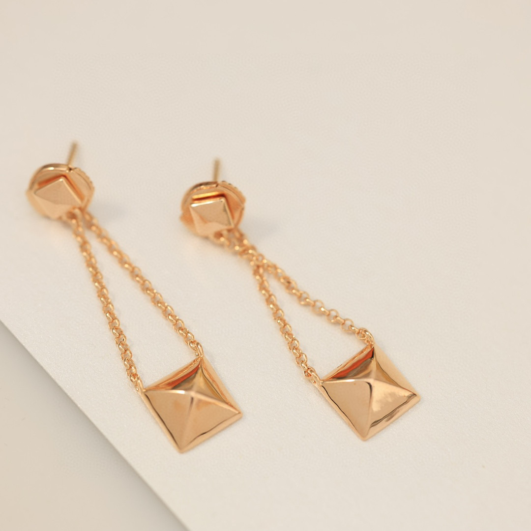 HME018 Hermes Clou d'H pendant earrings - ccjewelryacc