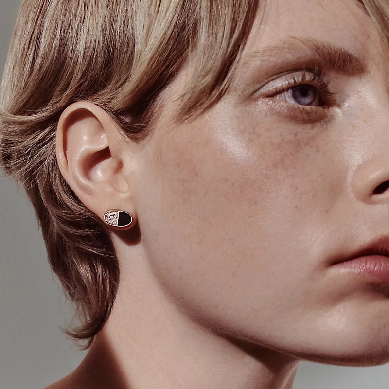 HME024 Hermes Chaine d'ancre Verso earrings - ccjewelryacc