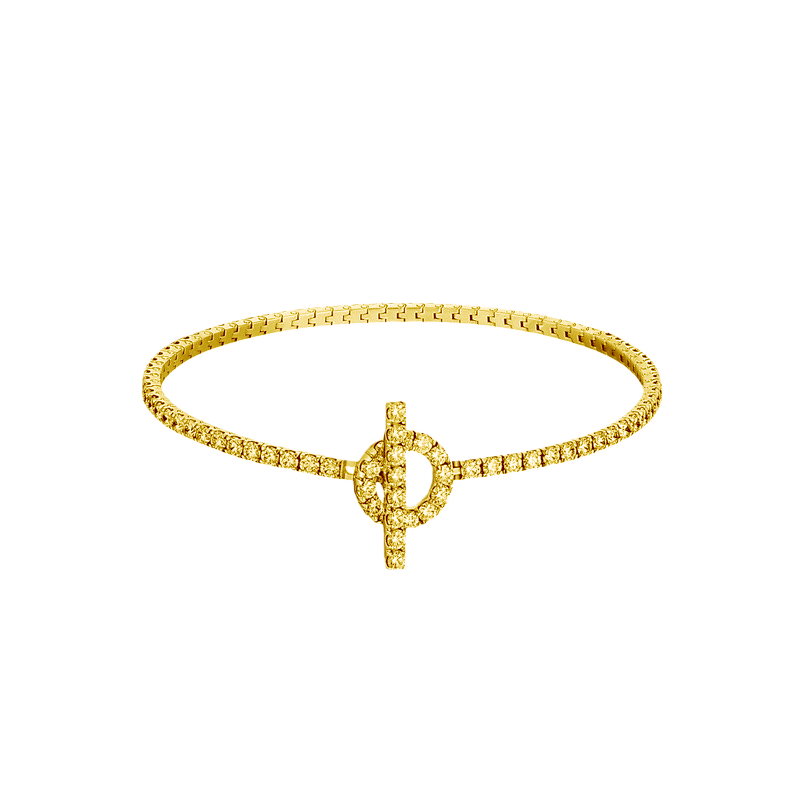 HMS071 Full diamond Finesse Bracelet - ccjewelryacc