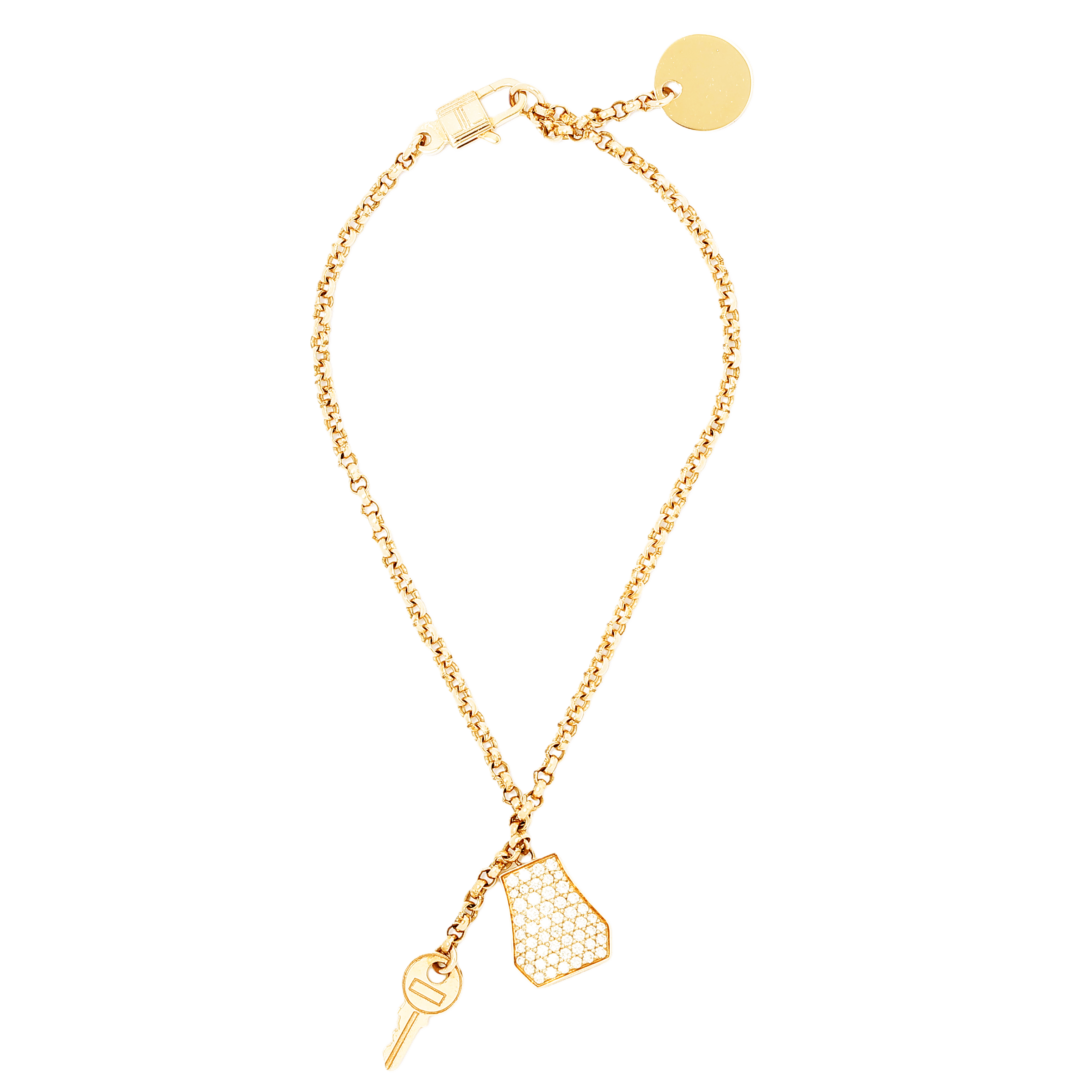 HMS072 Hermes Kelly Clochette bracelet ,Small - ccjewelryacc