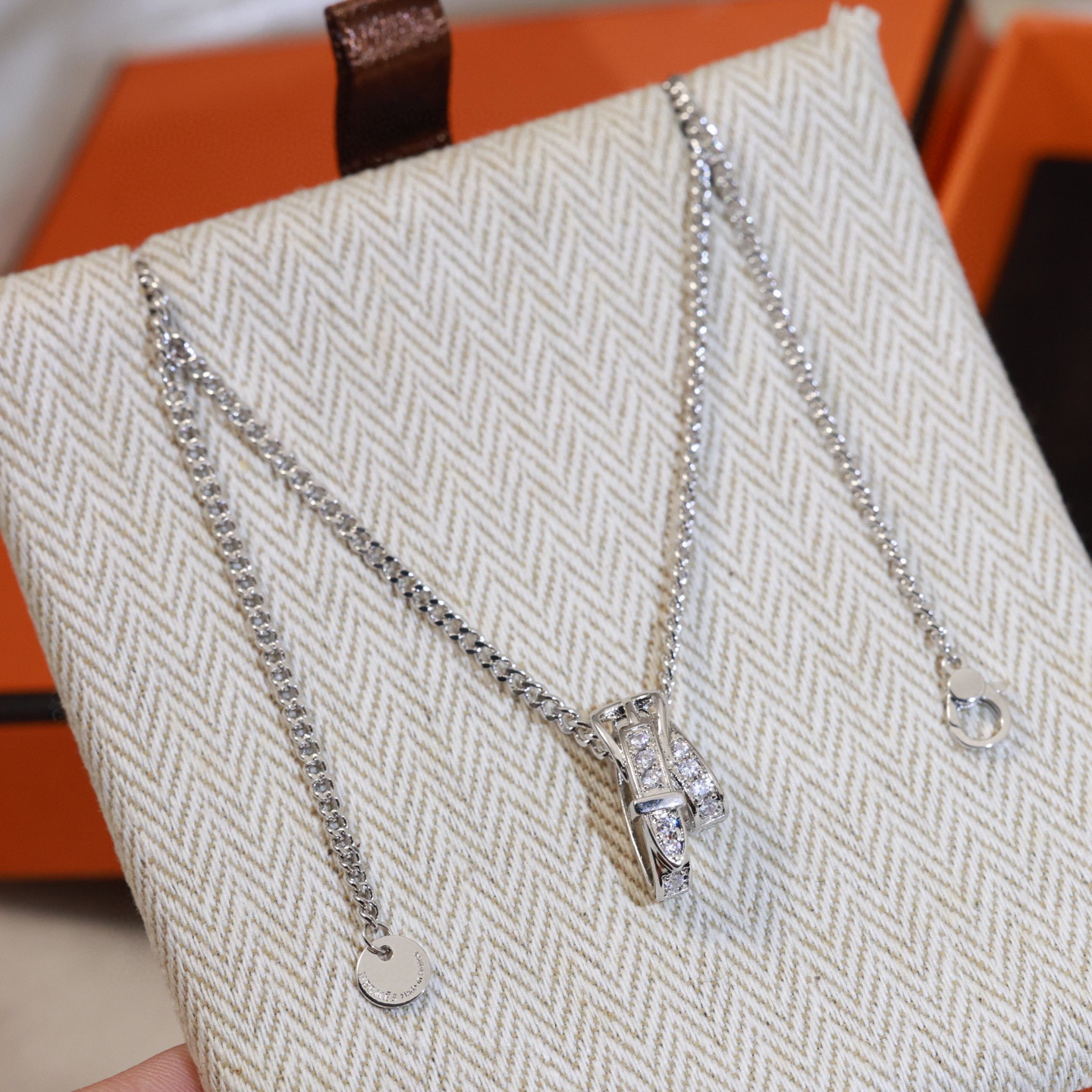 HMN007 Hermes Etriviere necklace - ccjewelryacc