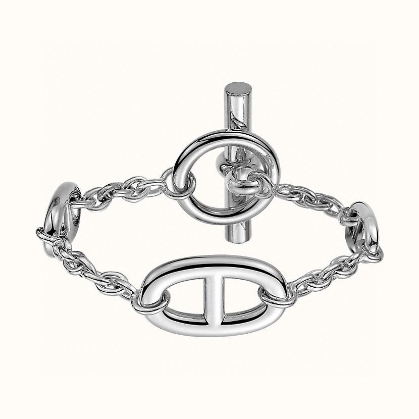 HMS008  Pig Nose OT Bracelet Chain Chaine d'ancre Small - ccjewelryacc
