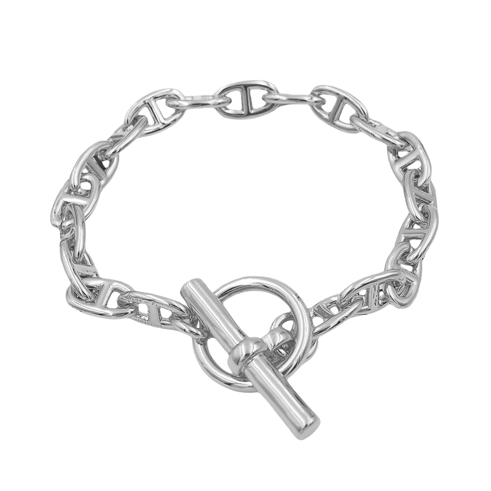 HMS009  Pig Nose OT Bracelet Chain Chaine d'ancre Medium - ccjewelryacc