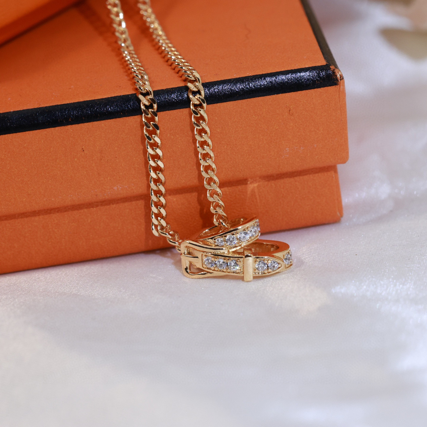 HMN007 Hermes Etriviere necklace - ccjewelryacc