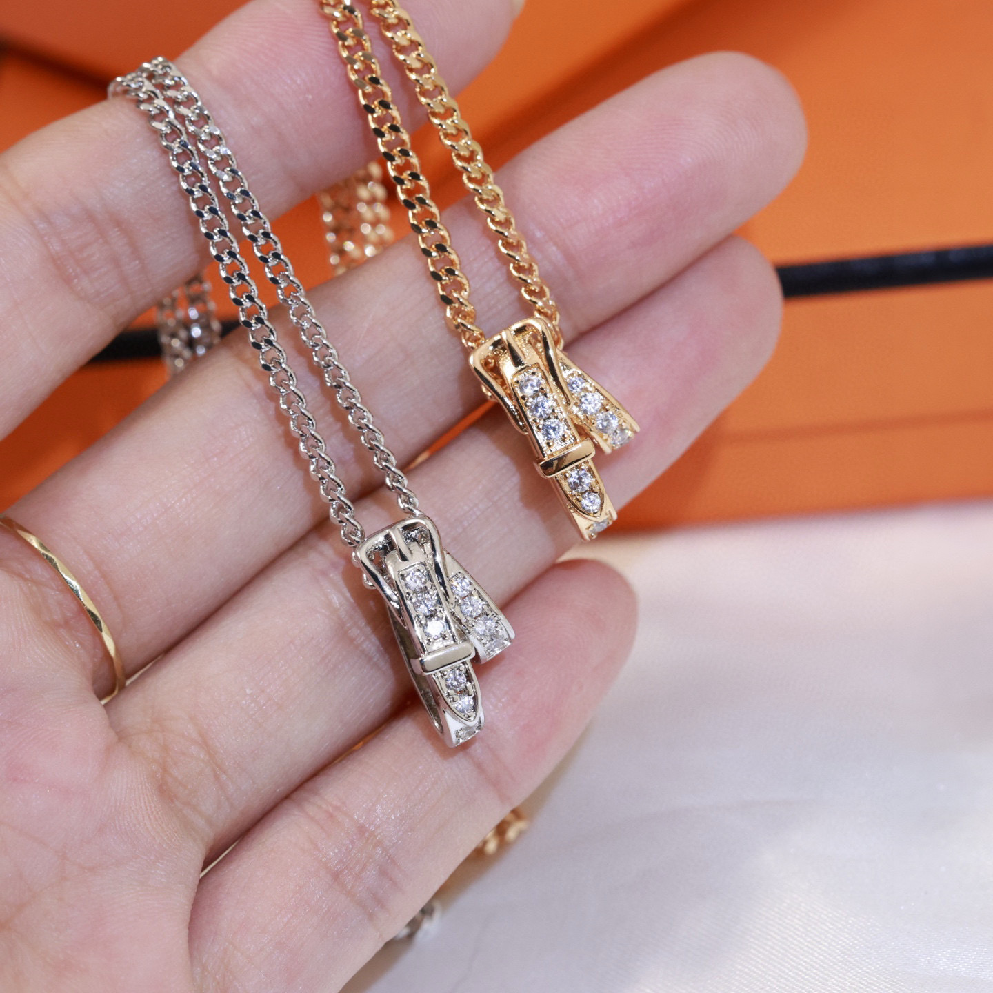 HMN007 Hermes Etriviere necklace - ccjewelryacc