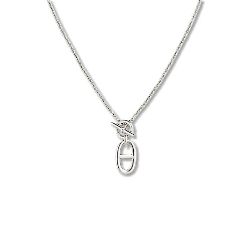 HMN014 H Pig nose Chaine d'ancre pendant necklace - ccjewelryacc