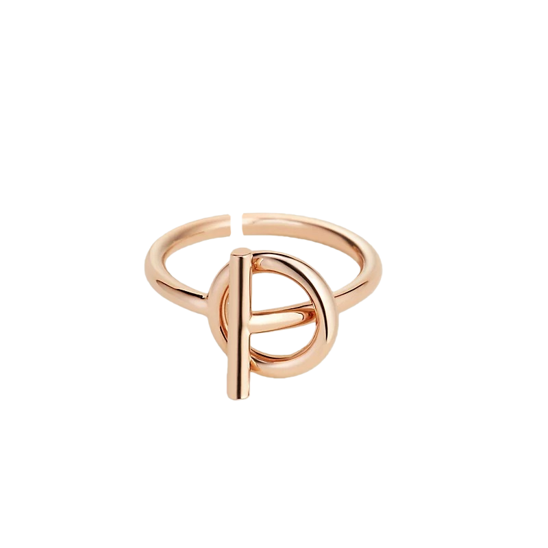 HMR003 Echappee Hermes Ring, Small - ccjewelryacc