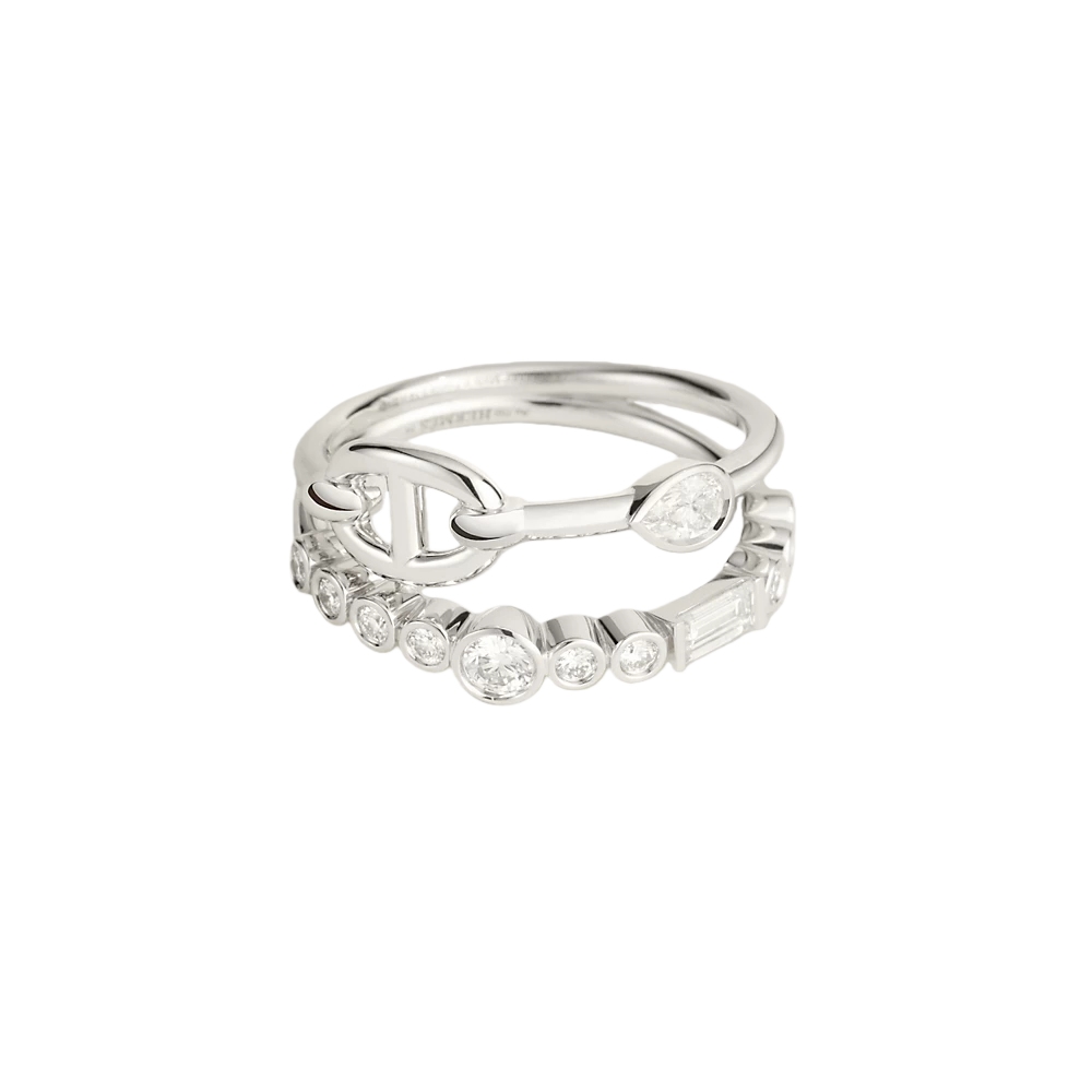 HMR020 Hermès Chaine d'Ancre Chaos Fancy Ring - ccjewelryacc