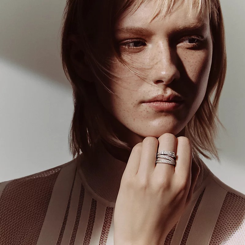 HMR021 Hermes Etriviere ring, large model - ccjewelryacc