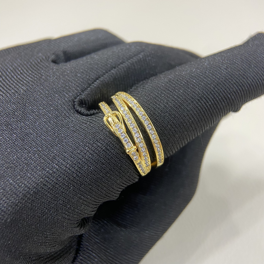 HMR021 Hermes Etriviere ring, large model - ccjewelryacc