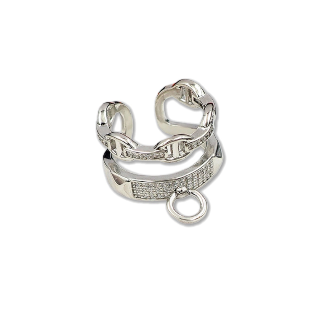 HMR019 Chaine d'ancre Chaos ring - ccjewelryacc