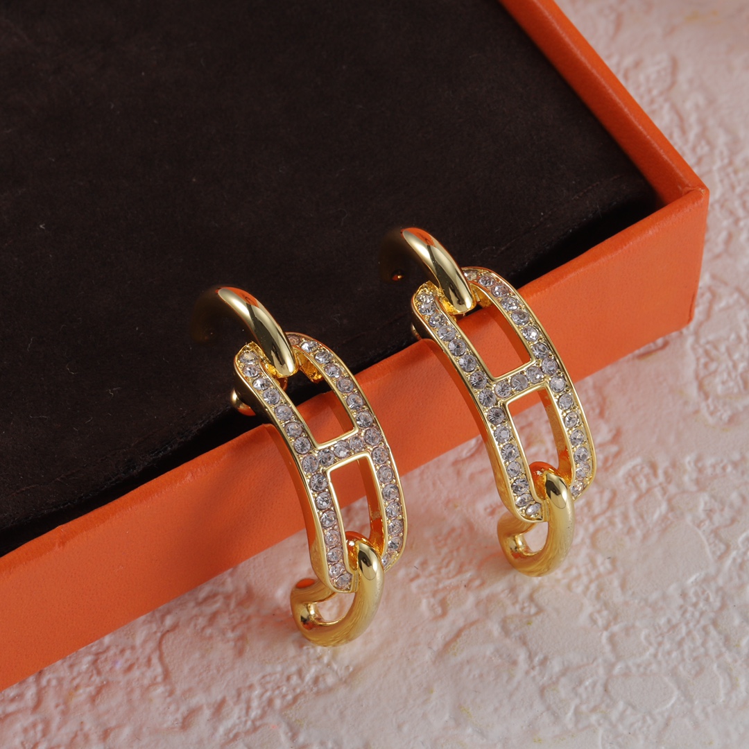 HME023 Hermes Adage earrings - ccjewelryacc